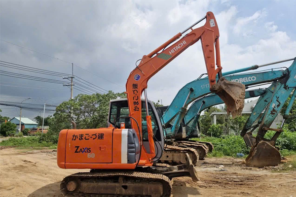 cho thuê máy xúc tại yên bái