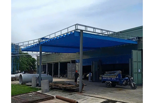 làm mái xếp di động đồng tháp