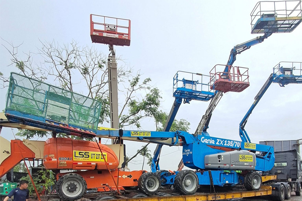 Cho thuê xe nâng người Sơn La