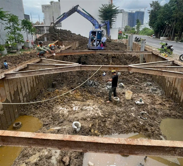 Ép cừ U-C-Larsen tại Ninh Bình