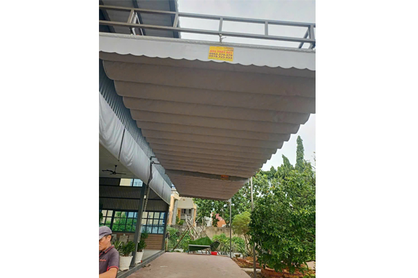 Làm mái xếp di động Cà Mau